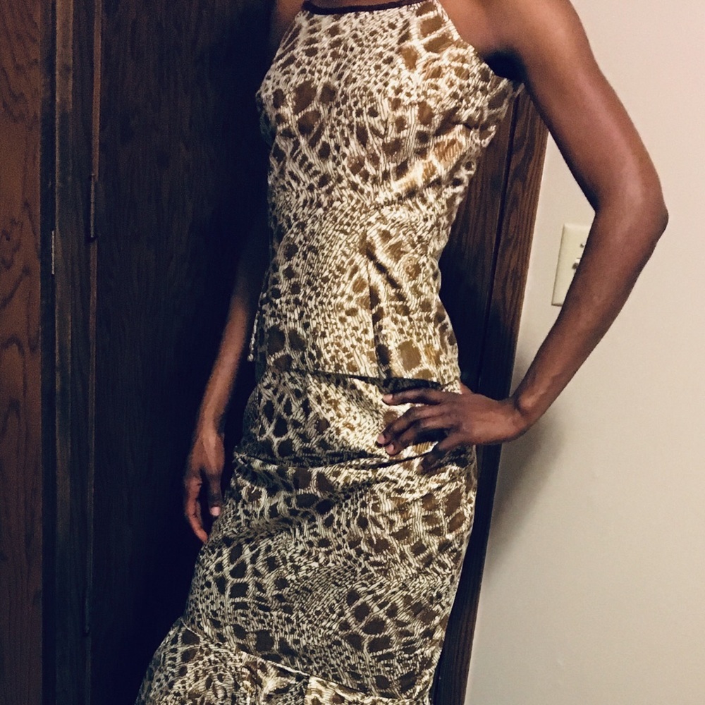 Beautiful Ankara two piece dress